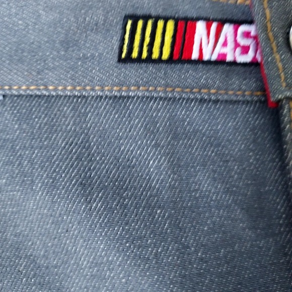 Jeff Hamilton Nascar Petty Men's 40 X 35" Gray Jeans Hot Wheels Baggy Wide Read - Picture 5 of 16